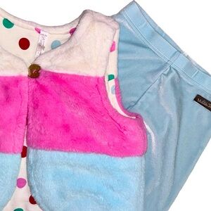 MATILDA JANE GUM DROP vest & velour leggings bundle lot girl’s size 8